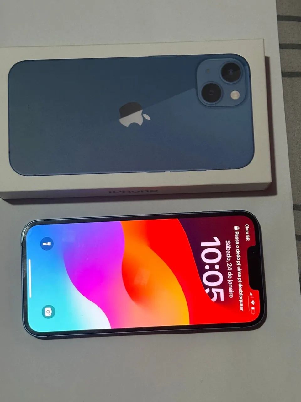 ? iPhone 13 256GB Azul à Venda - Foto 4