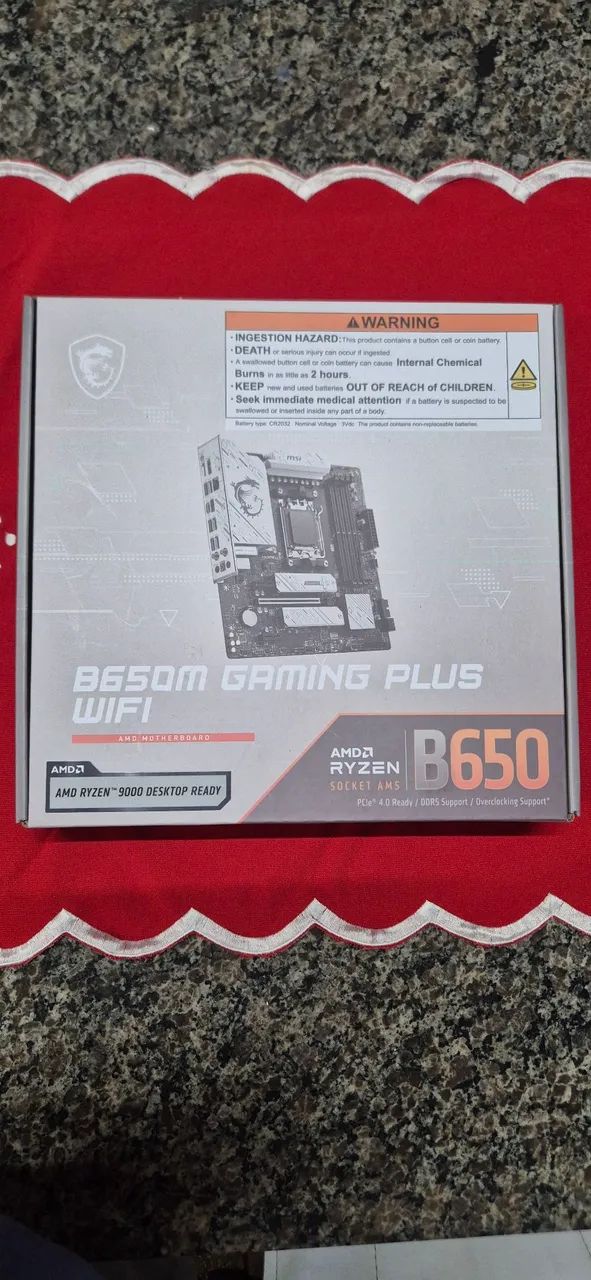PLACA MÃE B650M GAMING PLUS WIFI MSI