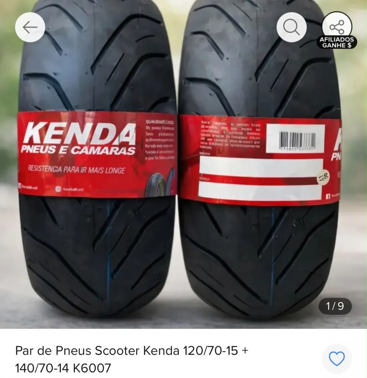 Pneus de scooter  - Foto 2