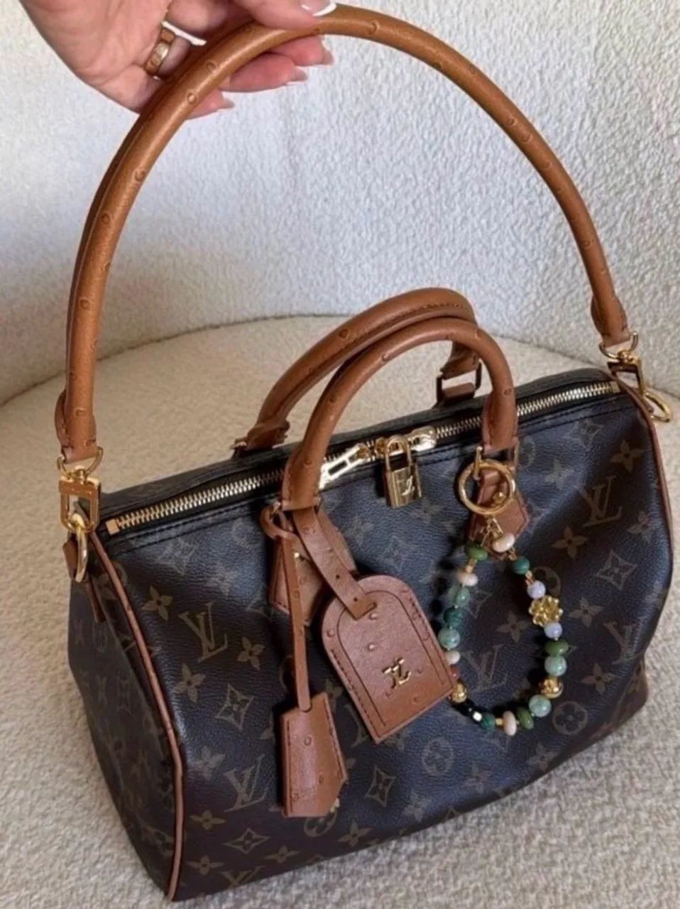 Bolsa em couro speedy soft monograma  - Foto 2