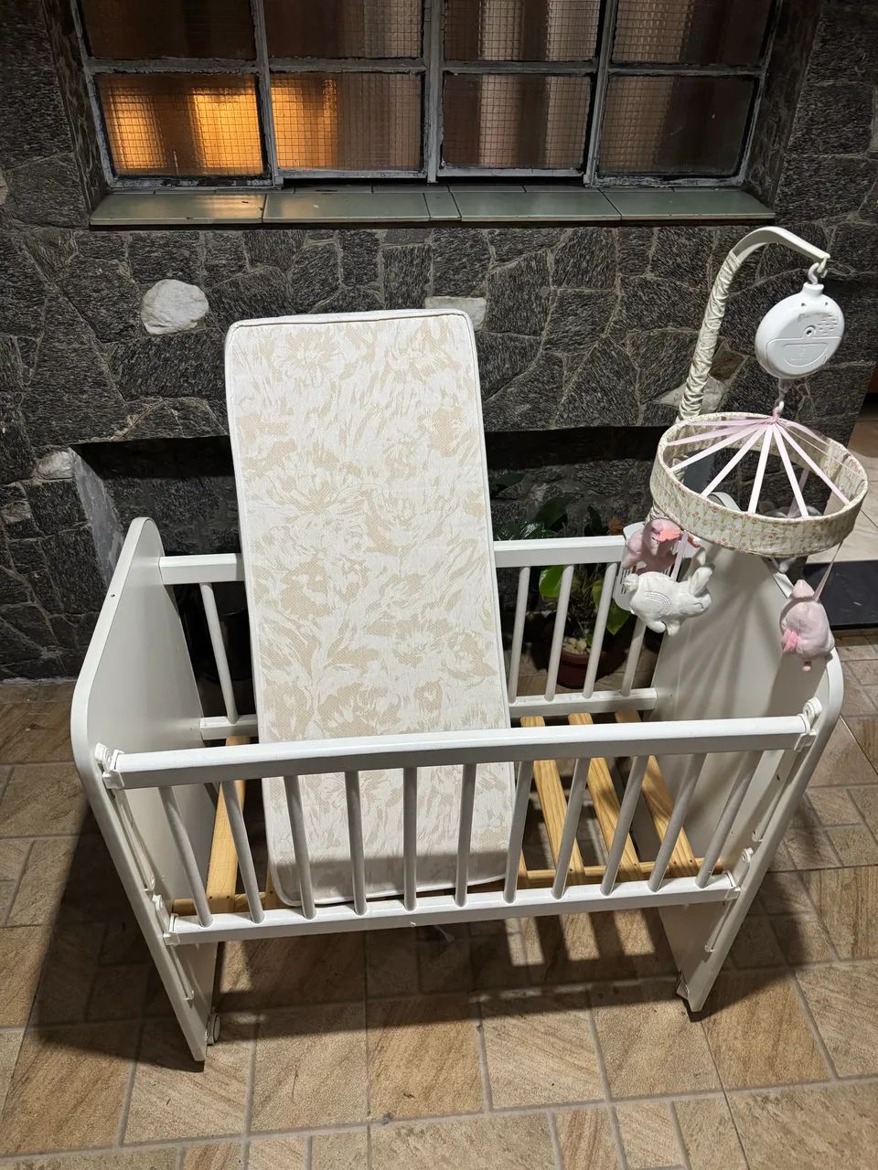 Mini Berço branco com colchão !!!