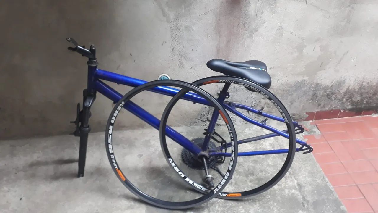 Quadro de ferro bicicleta aro 26