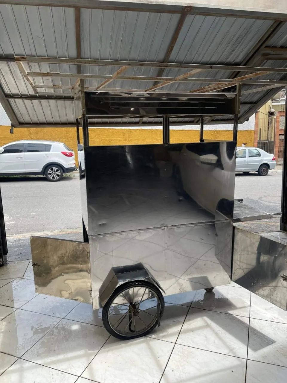 Carrinho de milho batatas fritas - Foto 4