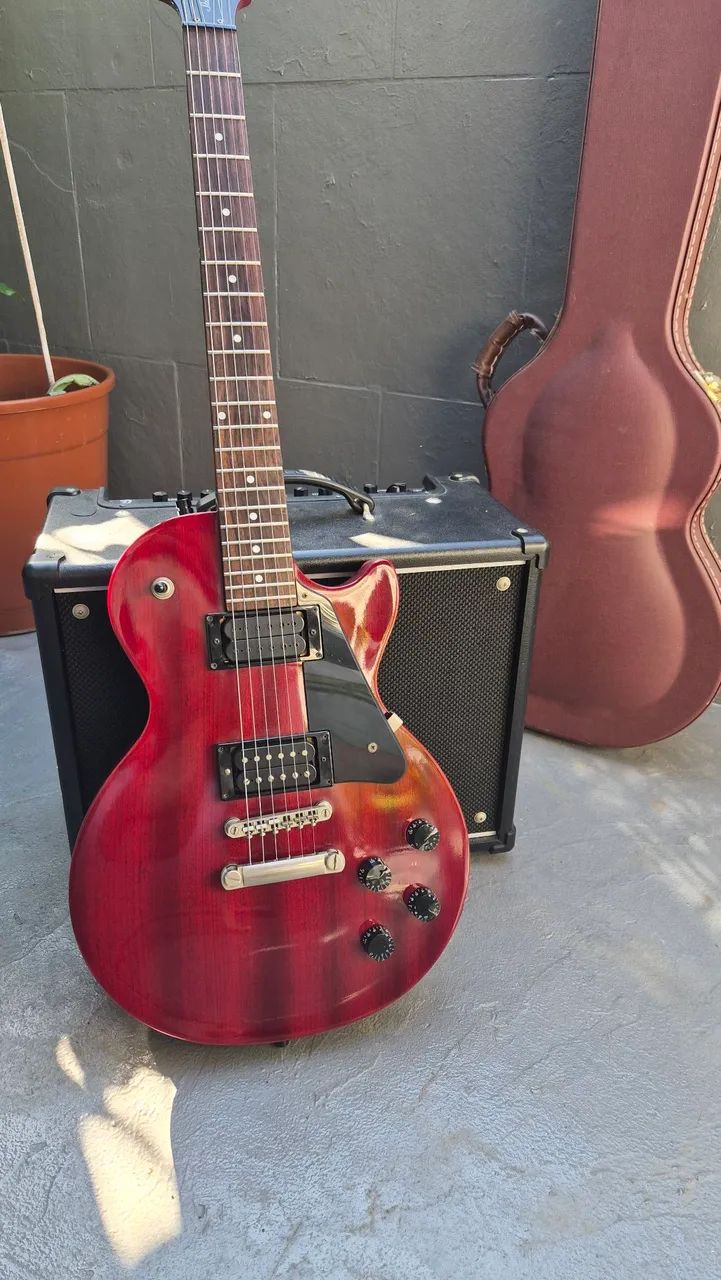 Epiphone Les Paul Worn wine 2011 - Foto 2