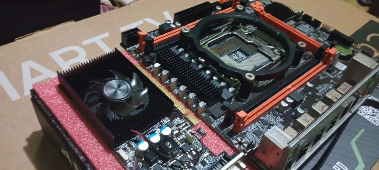 Placa Mãe X99 (Xeon) + Placa de Vídeo 1gb (NVIDIA) - Leia o anúncio ! 
