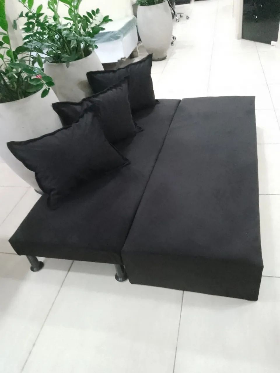 Sofá cama 3 lugares / pronta entrega  - Foto 5