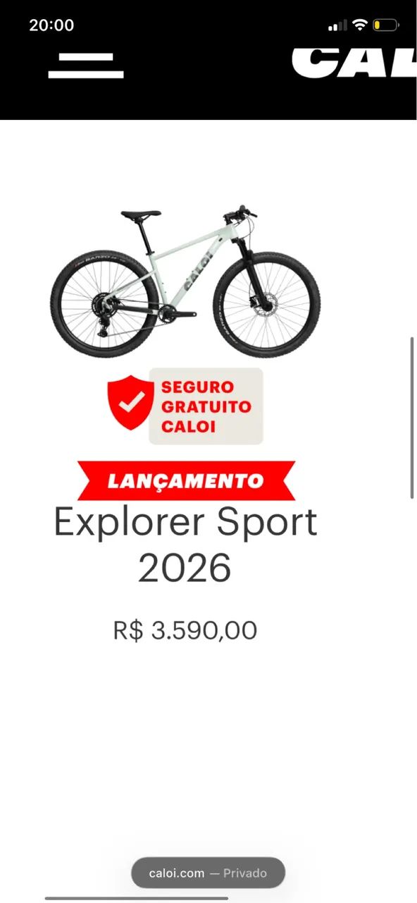 Caloi Explorer Sport 2026 Nova - Foto 3