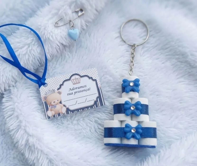 Chaveiro Mini Bolo Eva - Foto 2
