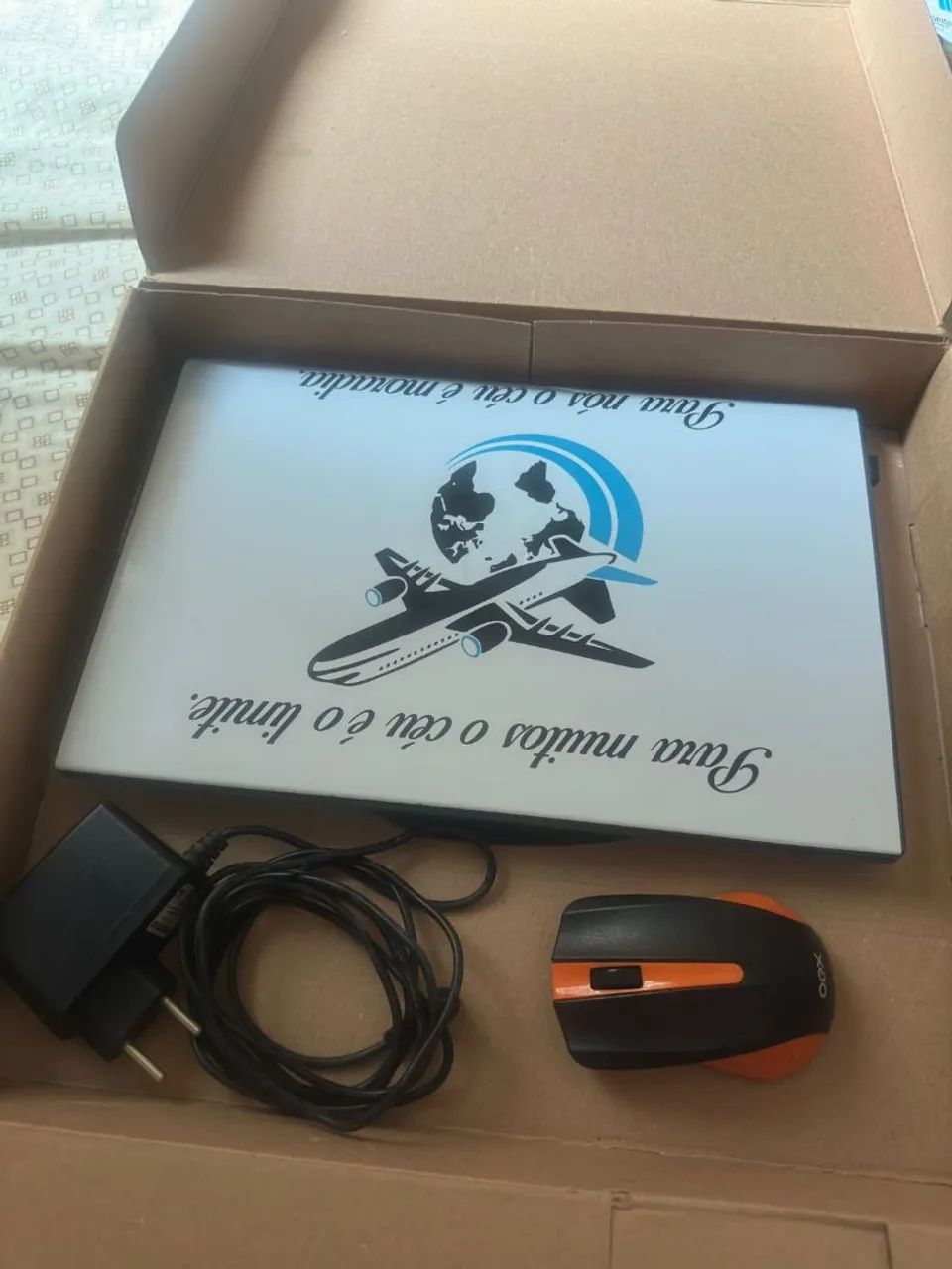 Notebook positivo com caixa e nota. Único dono - Foto 5