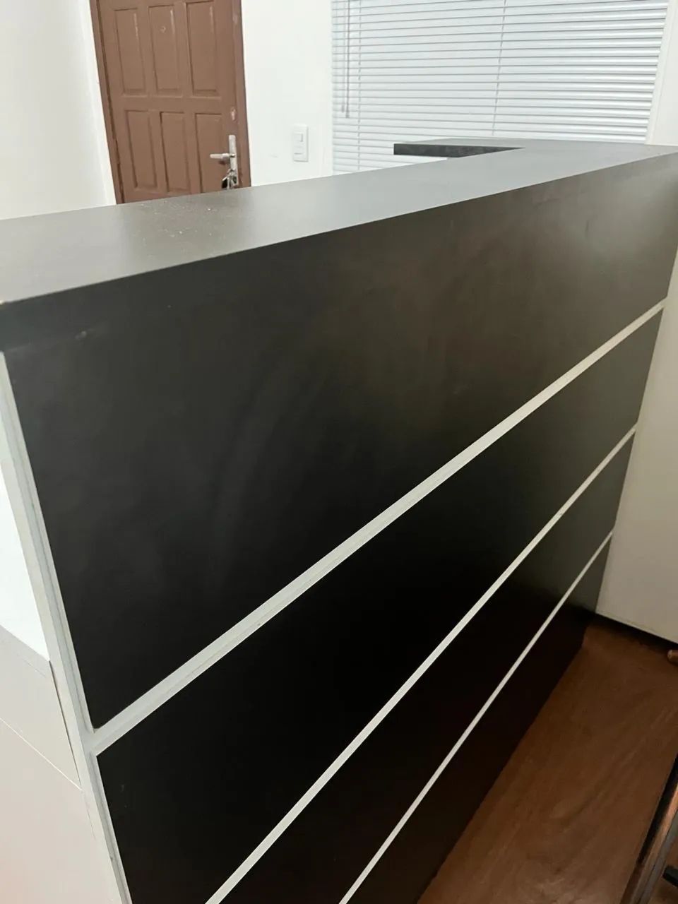 Balcão caixa para loja comércio MDF  - Foto 3