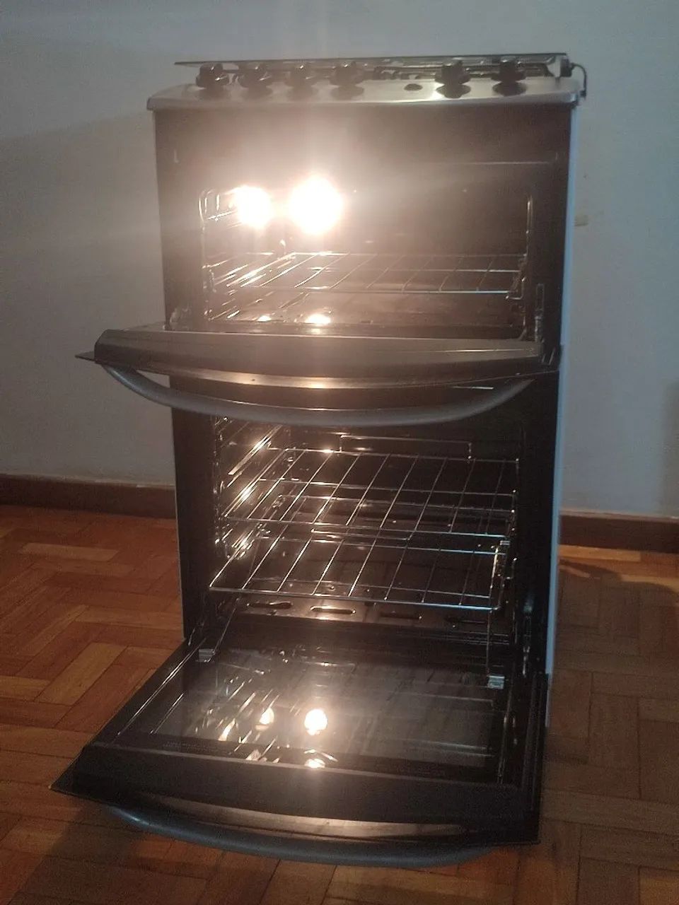 FOGÃO ELÉTRICO LINDO E PRATICAMENTE NOVO - Foto 5