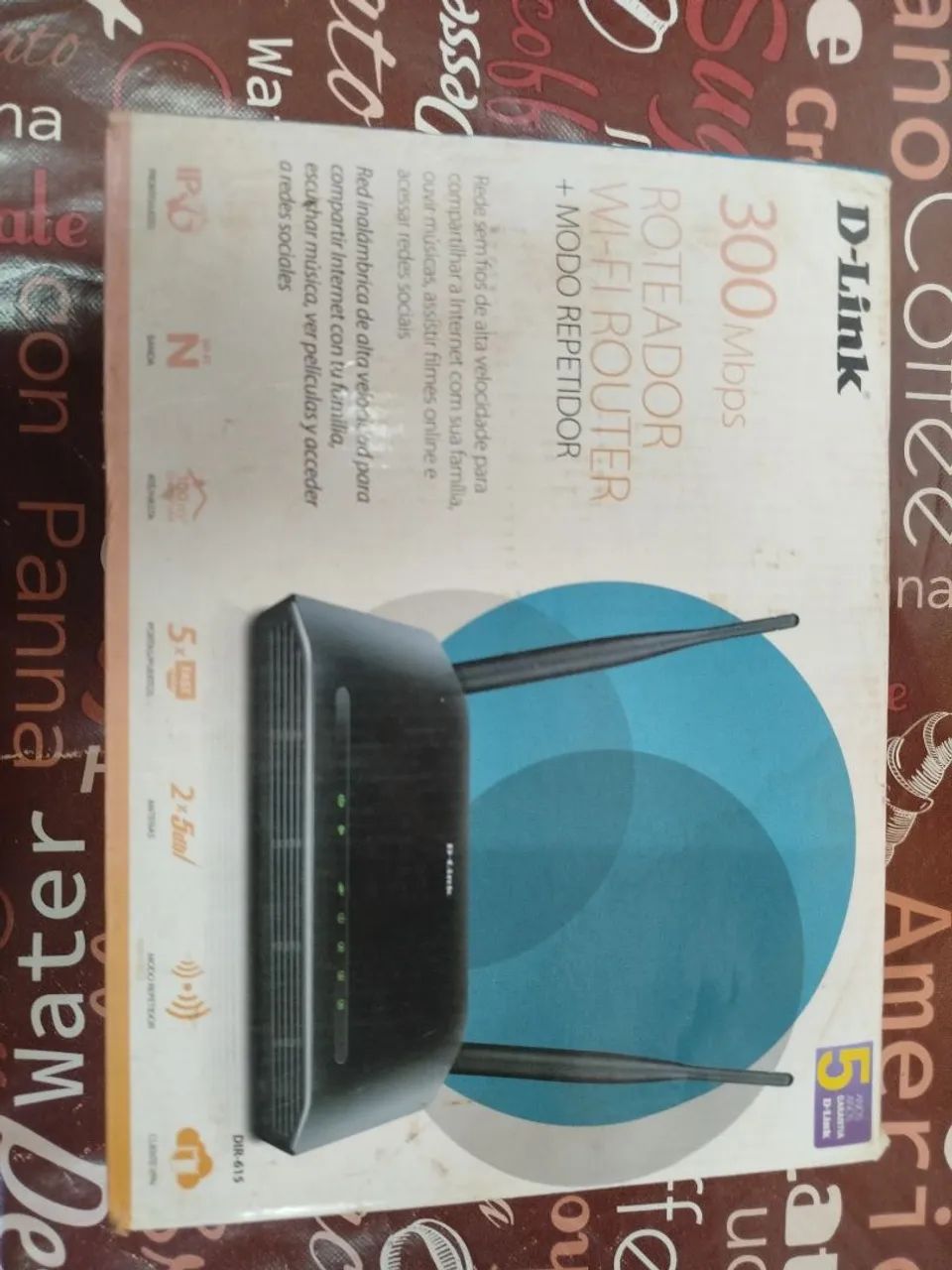 Roteador wi-fi marca D-link
