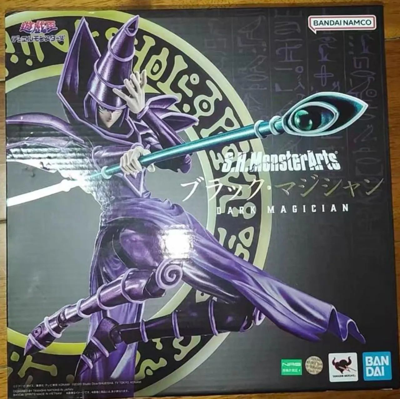 Dark Magician - S.H.MonsterArts Bandai - NOVO