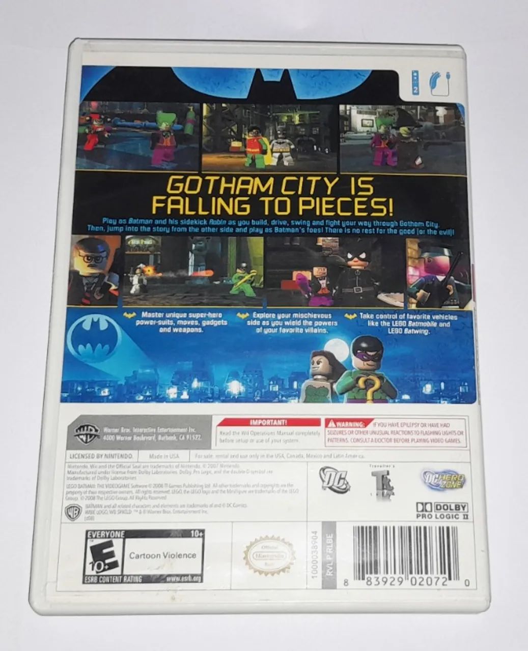 Lego Batman The Videogame - Nintendo Wii - Foto 3