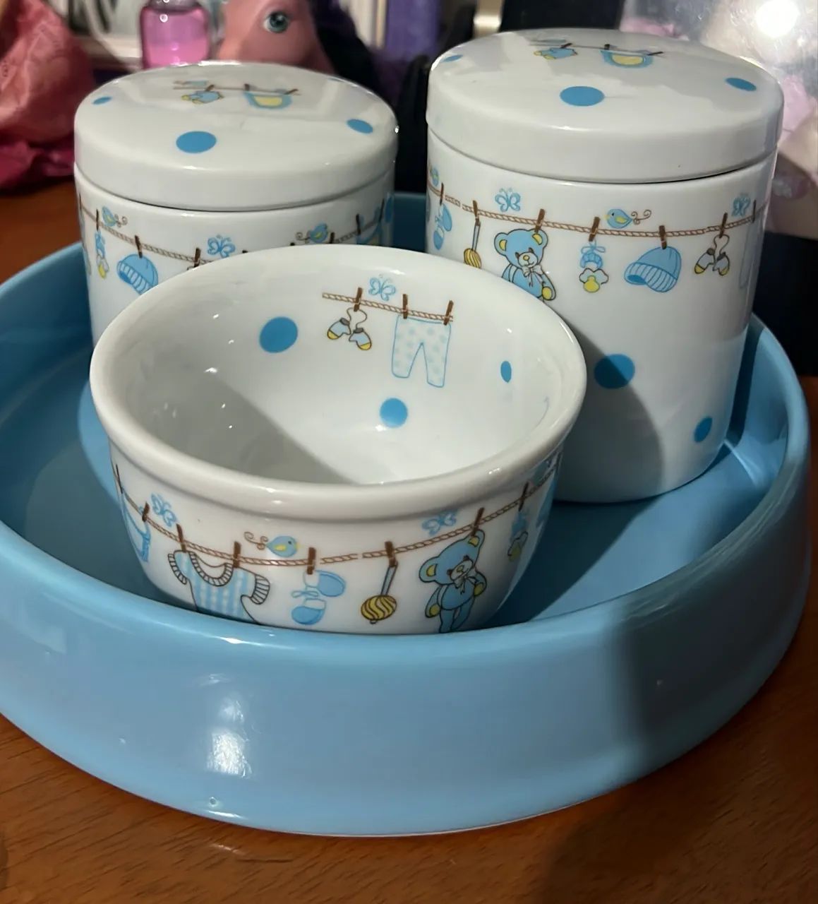 Kit higiene para bebê