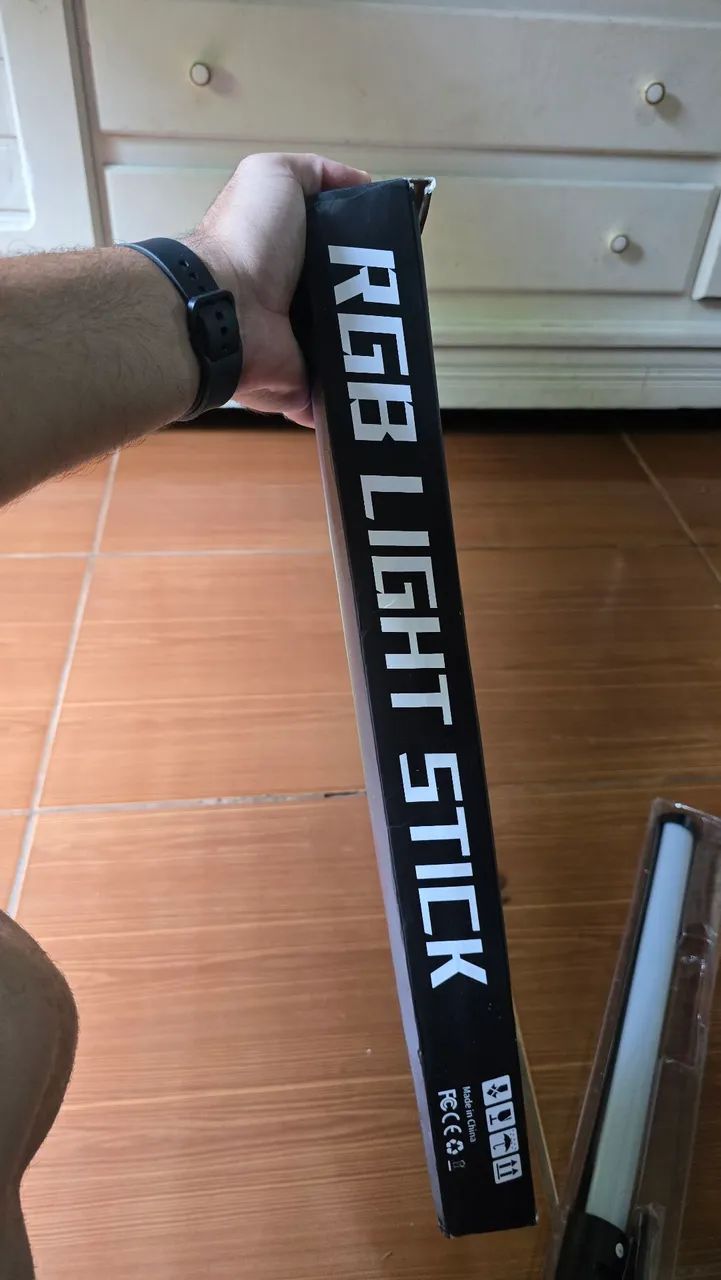 RGB LIGHT STICK - BASTÃO DE LED - Foto 5