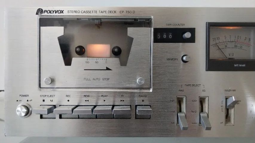 Tape deck cassette Polyvox CP750D (revisado) - Foto 3