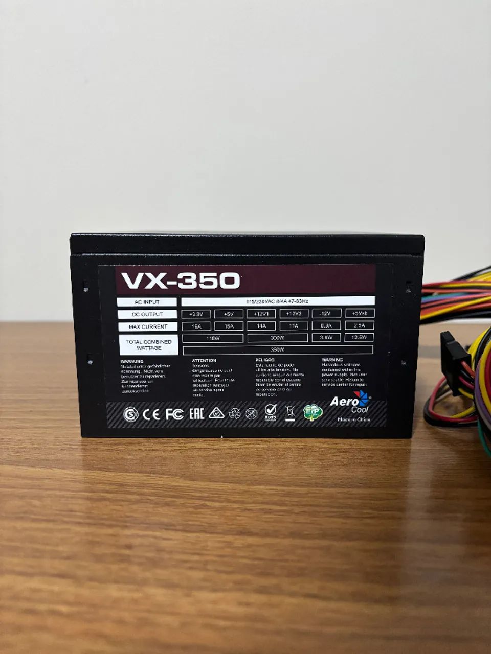 Fonte 350W - Aero Cool VX series - Foto 2