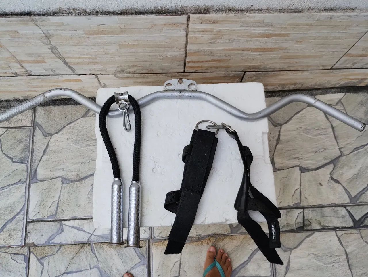 Kit para aparelho de musculação 