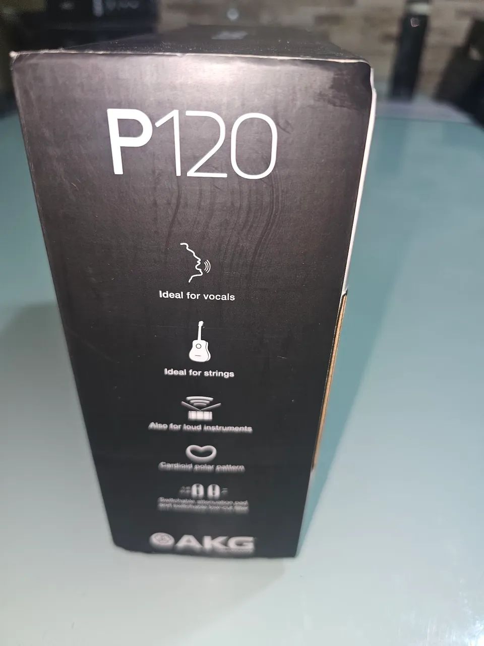 Microfones Condensar P120 AKG semi novo - Foto 4