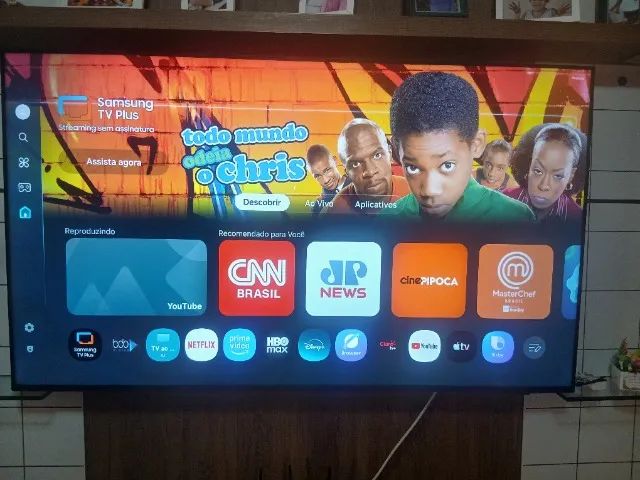 SmartTV Samsung UHD Crystal 58 polegadas. ACEITO CARTÃO!! - Foto 2