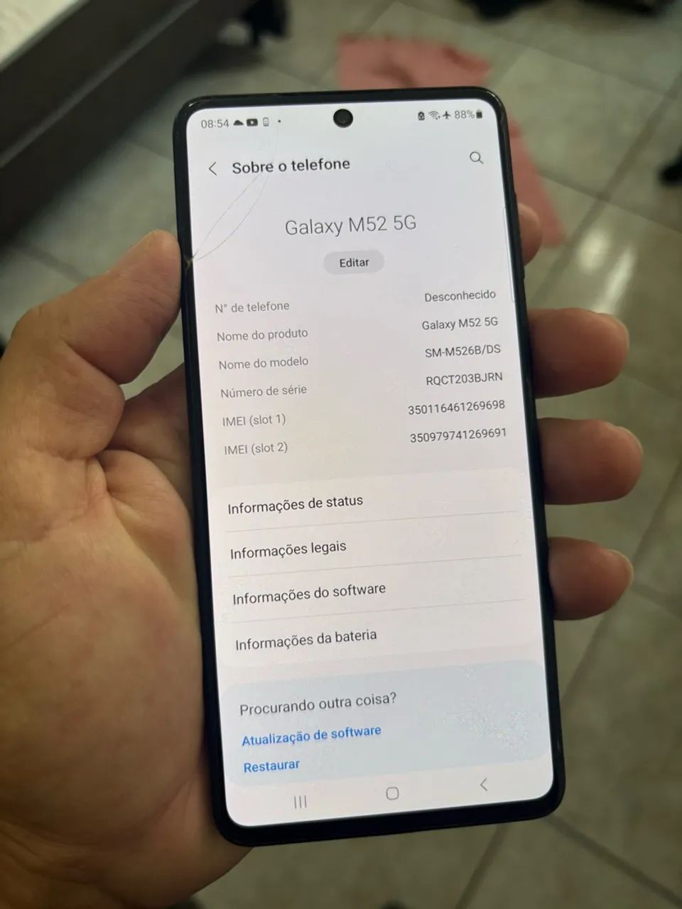 Samsung m52  - Foto 4