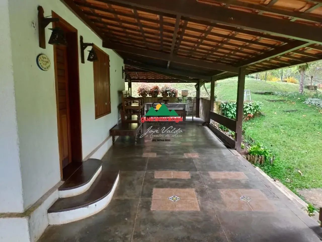 Sítio de 4 ha, casa principal com 05 suítes, baias de cavalos e lago perene em G - Foto 5
