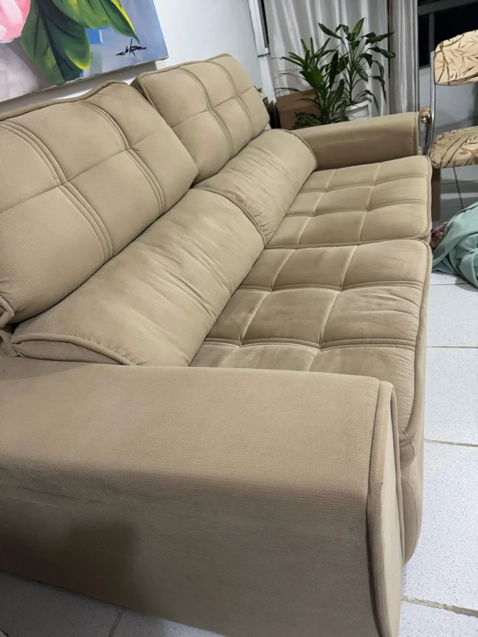 Sofá retrátil e reclinável  - Foto 4