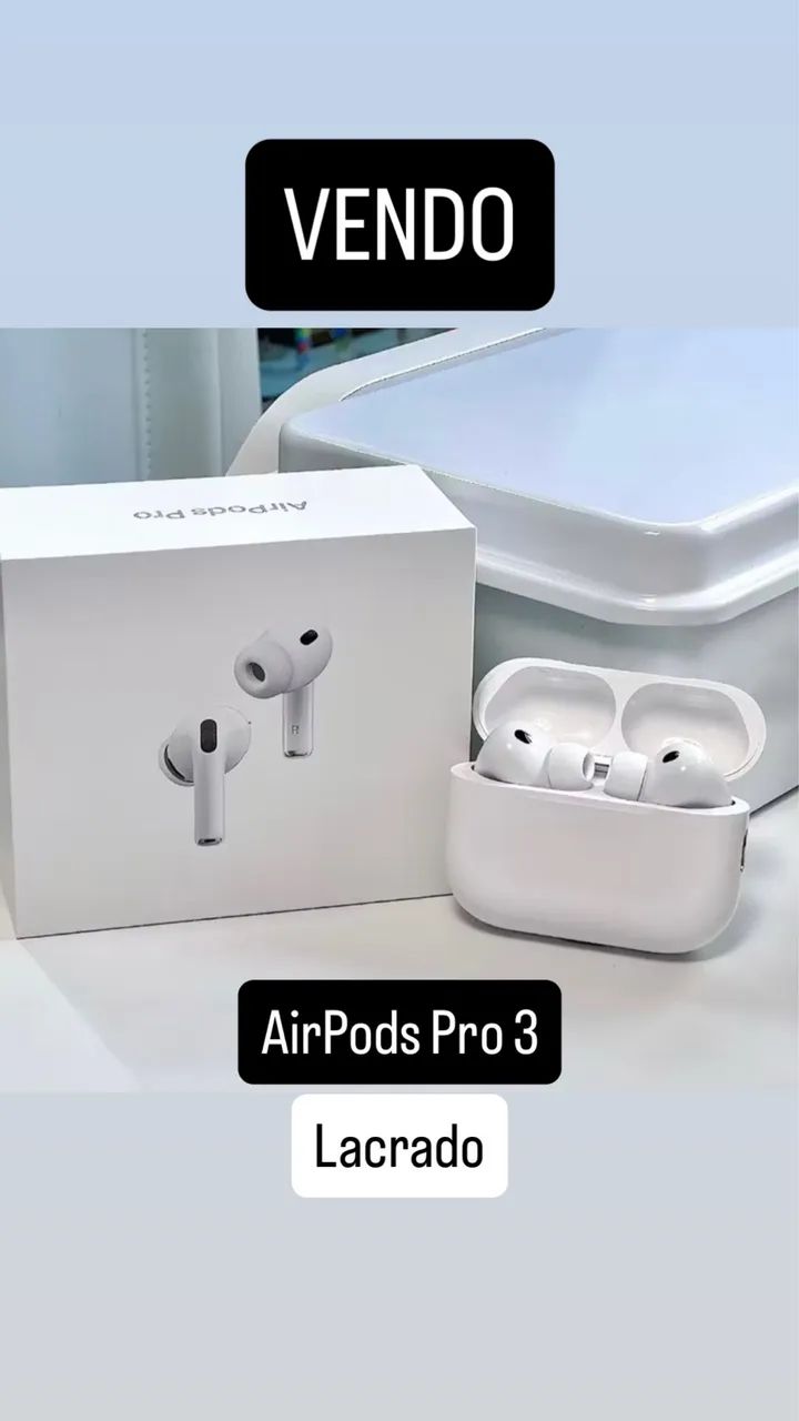Air pods 3 pro NOVO - Foto 2