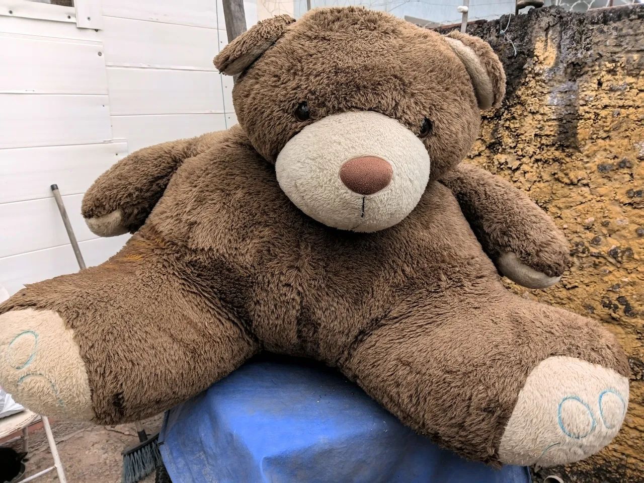 Urso gigante para decoração 