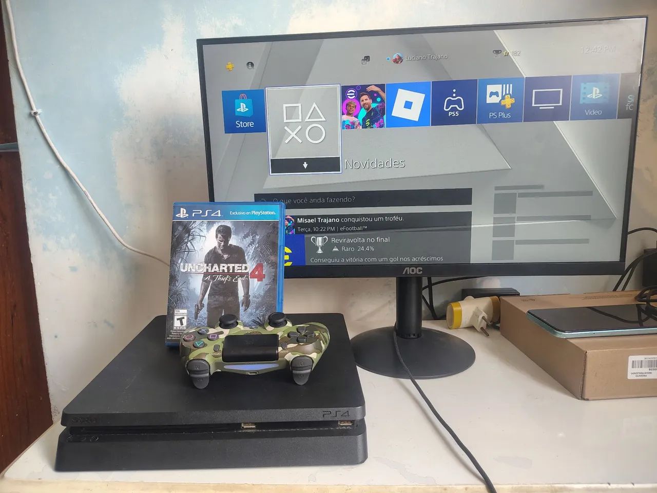 PS4 perfeito  - Foto 2
