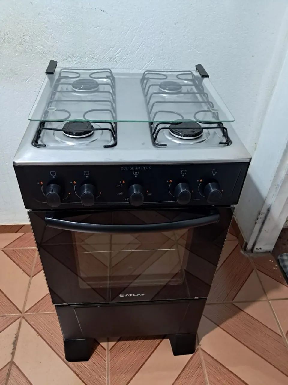 Fogao 4 bocas manual 
