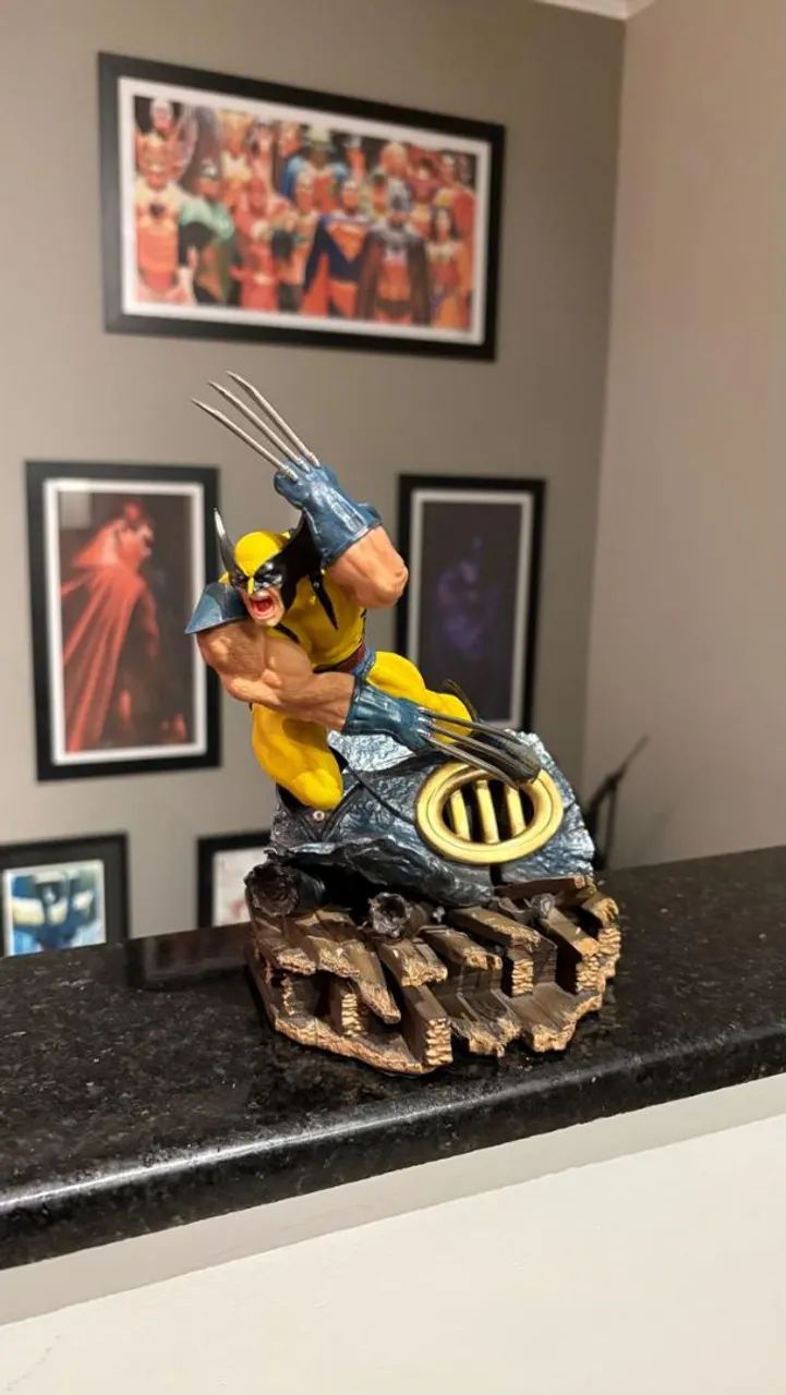 Wolverine! X-men! Marvel Comics! Iron Studios!