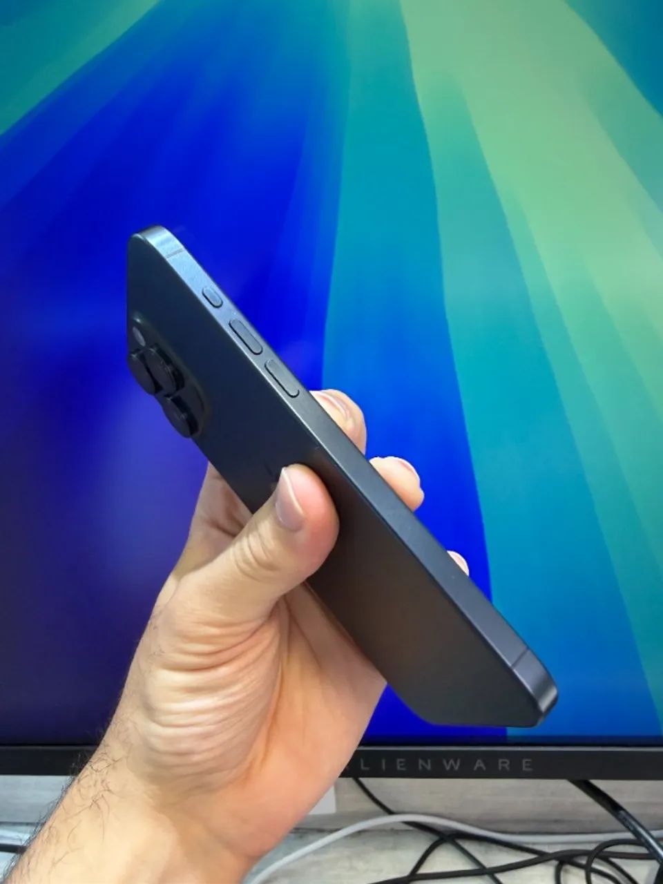 iPhone 15 Pro Max - 256GB - Azul Titânio - Foto 5