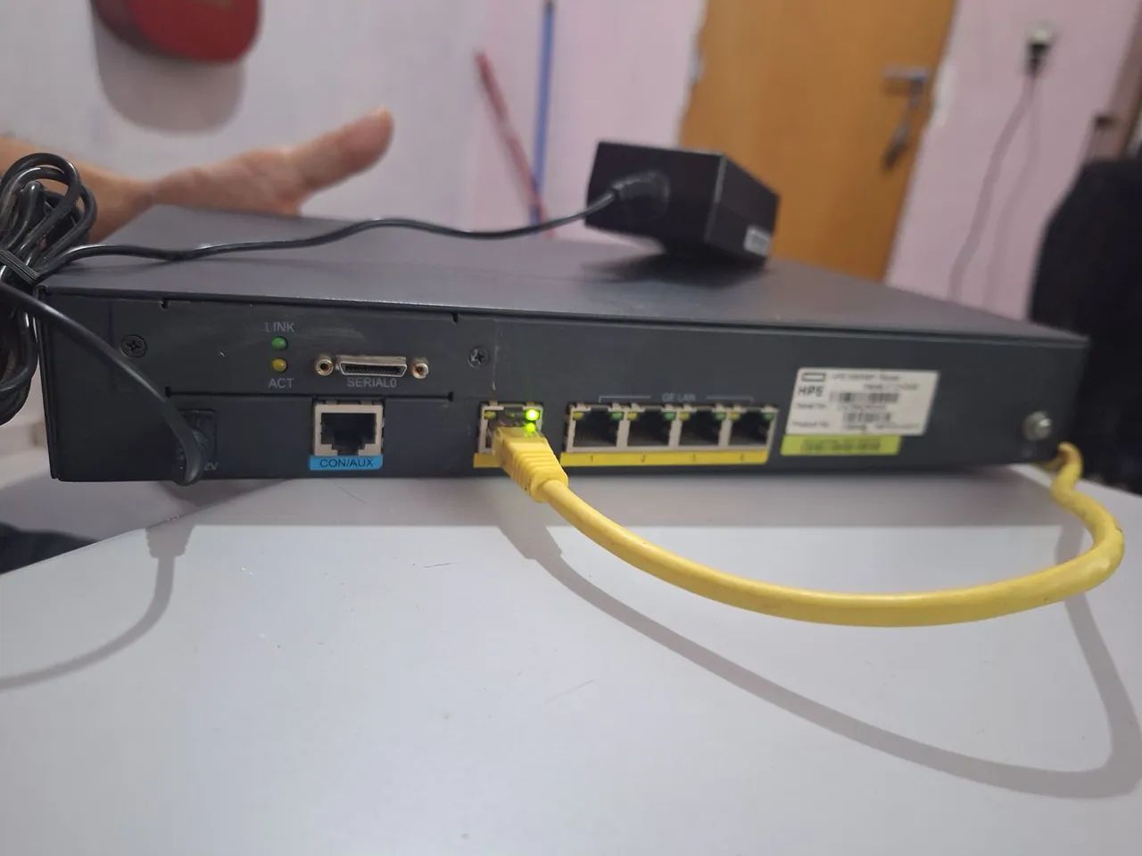 Roteador Enterprise HPE FlexNetwork MSR931 (JG514B) - Excelente Estado