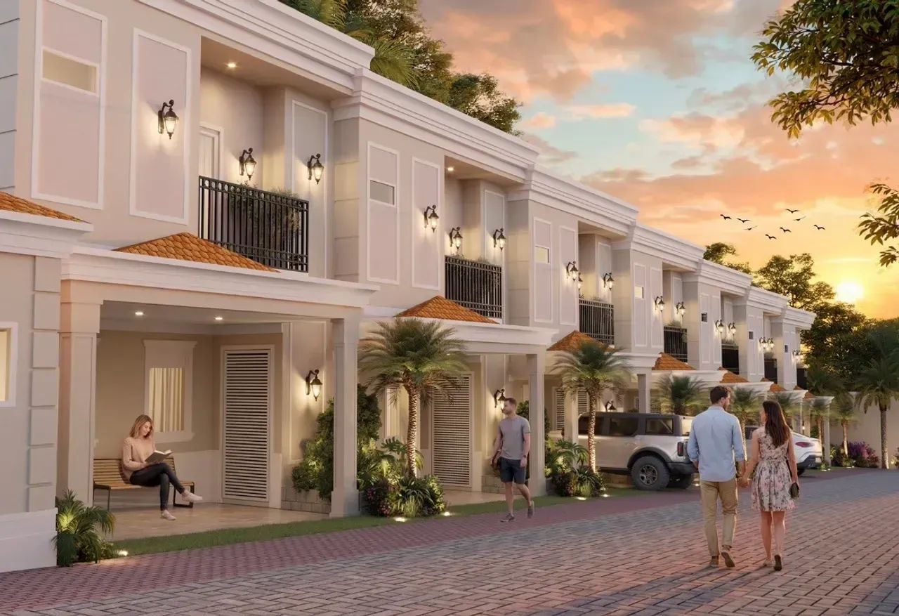 Casa de Vila para venda com 113 metros quadrados com 3 quartos - Foto 2