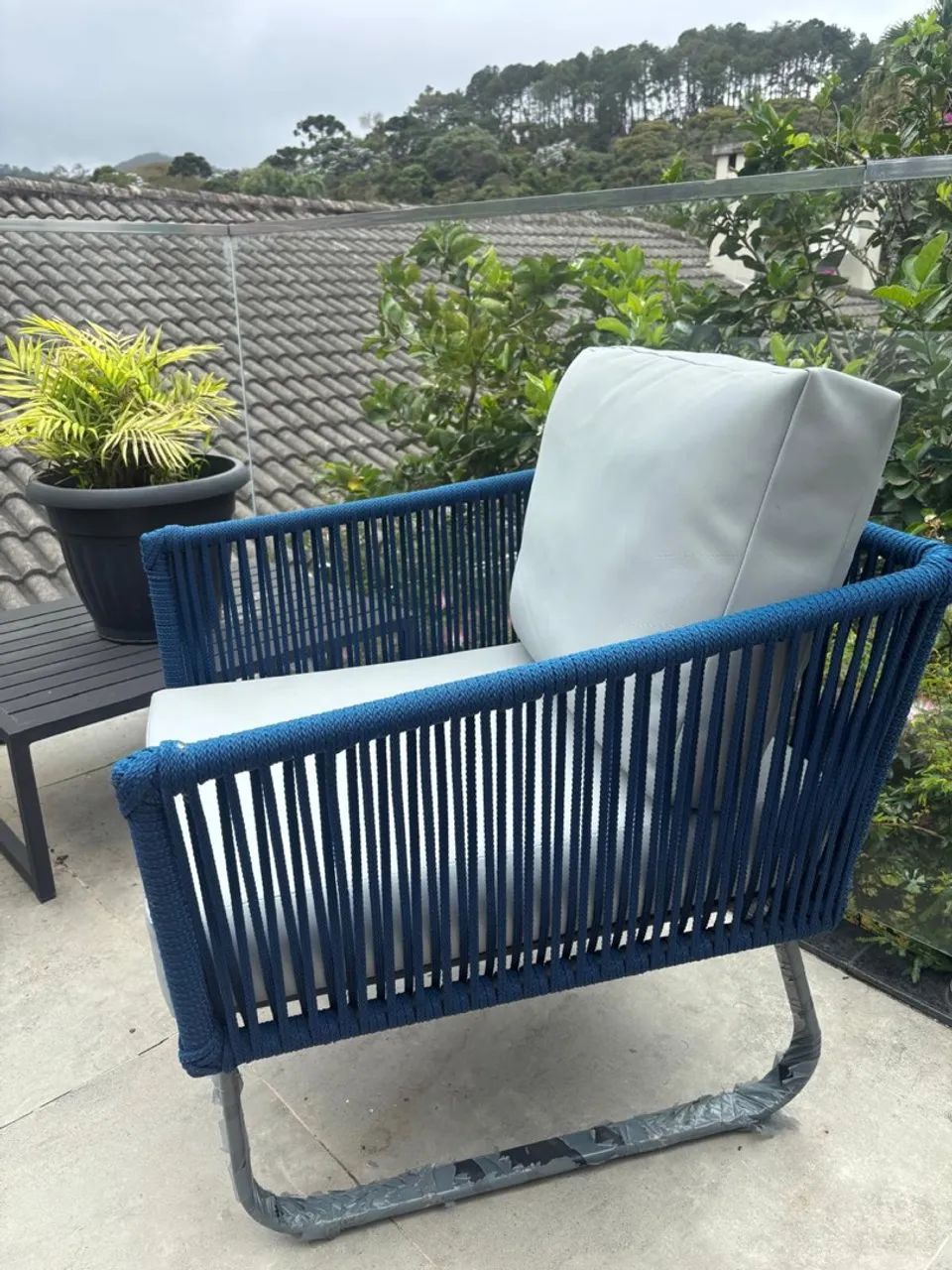 Conjunto Completo (Sofá + 2 Poltronas + Mesa Lareira): - Foto 2