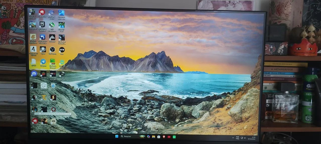 Monitor Samsung Essencial S3 24 polegadas, IPS, 100hz - Foto 2