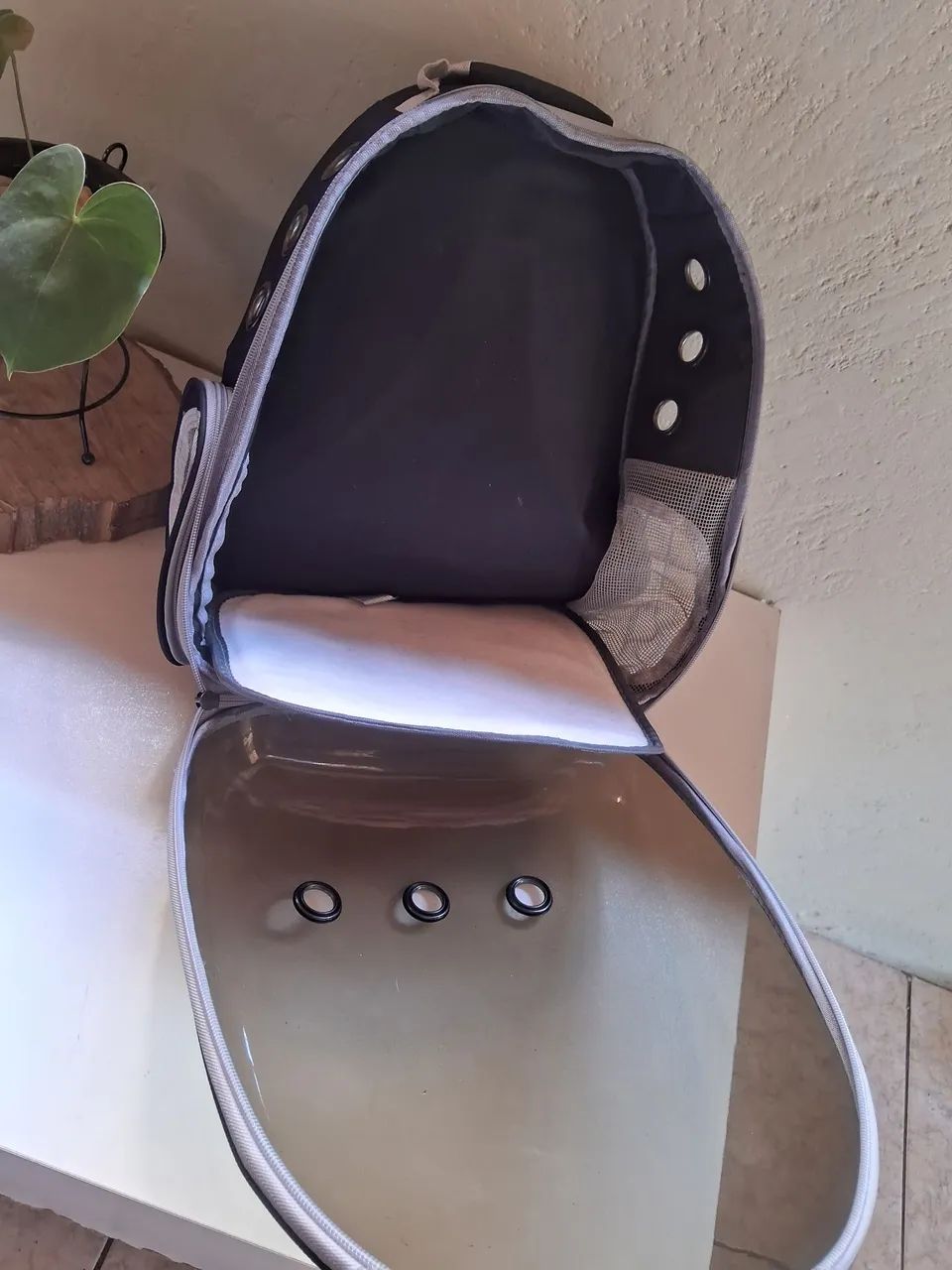 Transporte para animais mochila - Foto 6