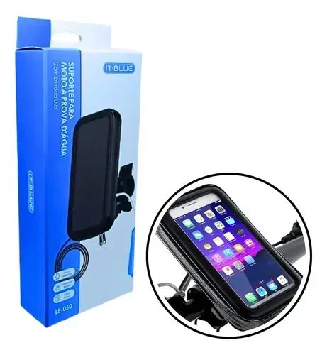Suporte celular impermeável com USB-entrega grátis