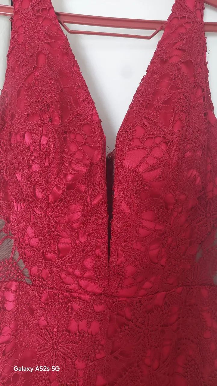 vestido de Festa renda belíssimo 