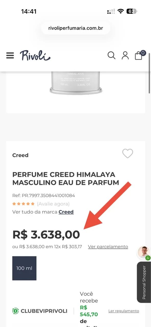 Creed Himalaya 100ml - Foto 5