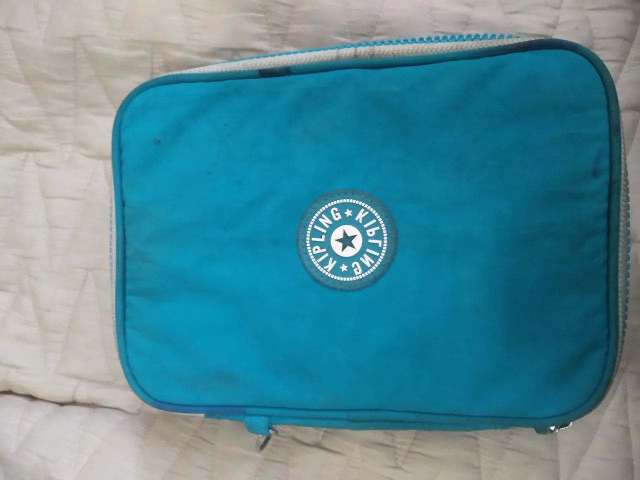Estojo kipling box original azul