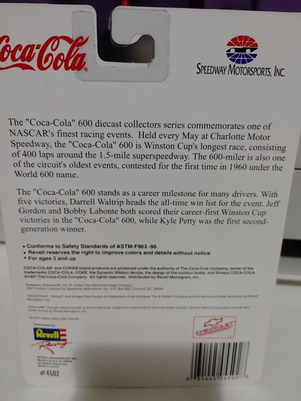 Nascar Racing Revell Coca-Cola 1/64 - Foto 2