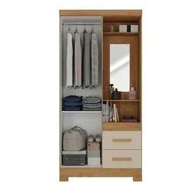 Guarda Roupa 2 Portas 2 Gavetas - Oferta! - Foto 4