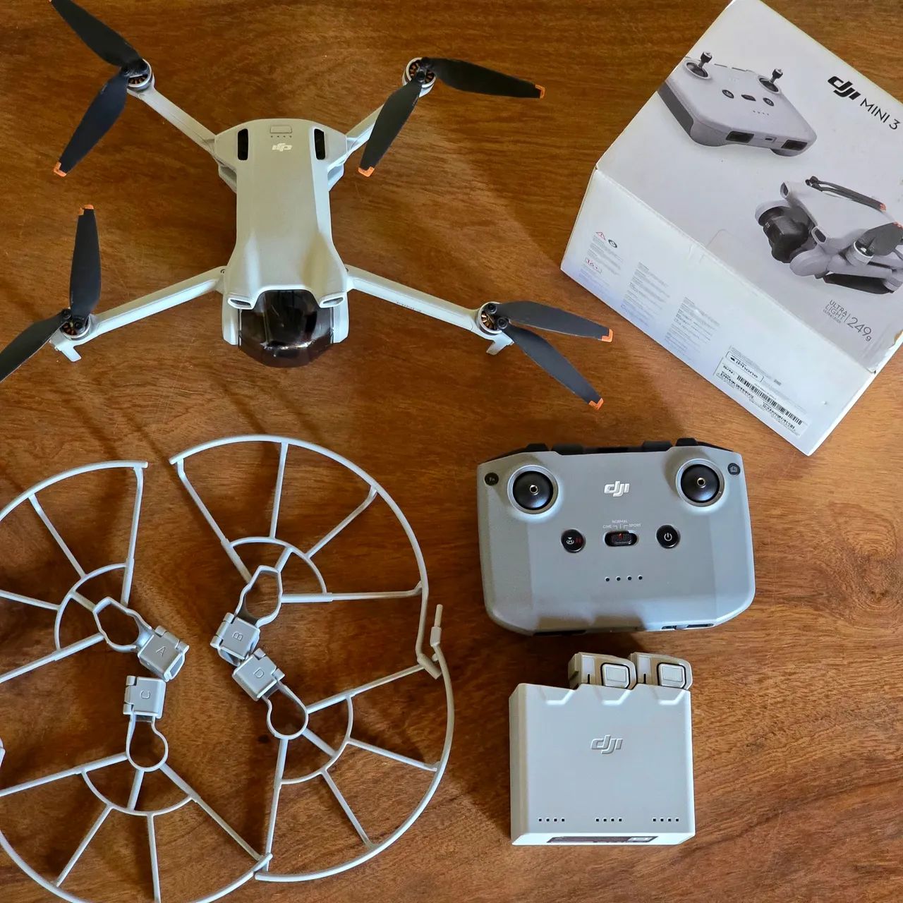 ?DJI Mini 3 + Bateria Plus + Protetores - Foto 3