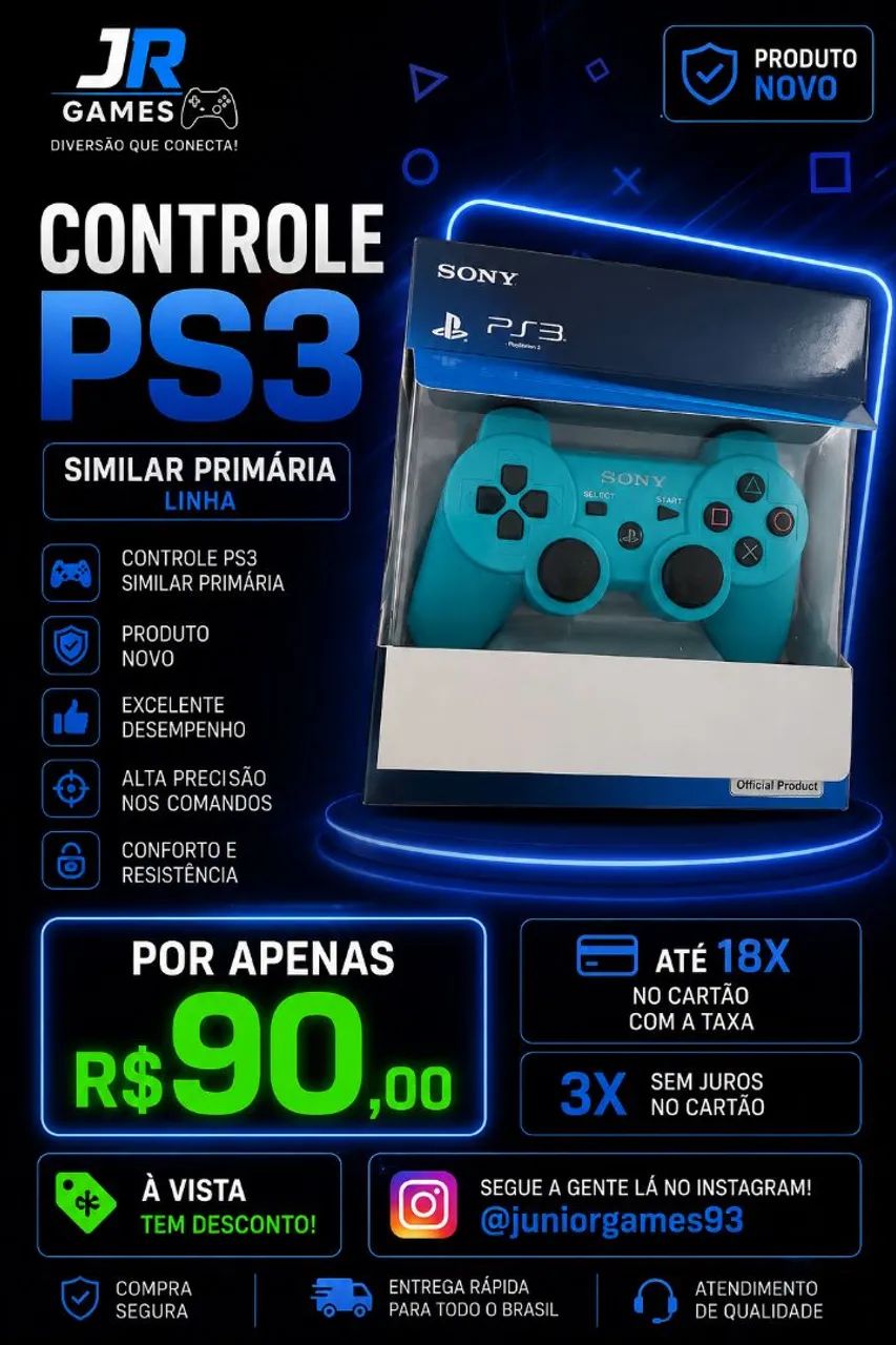 Controle ps3  - Foto 2