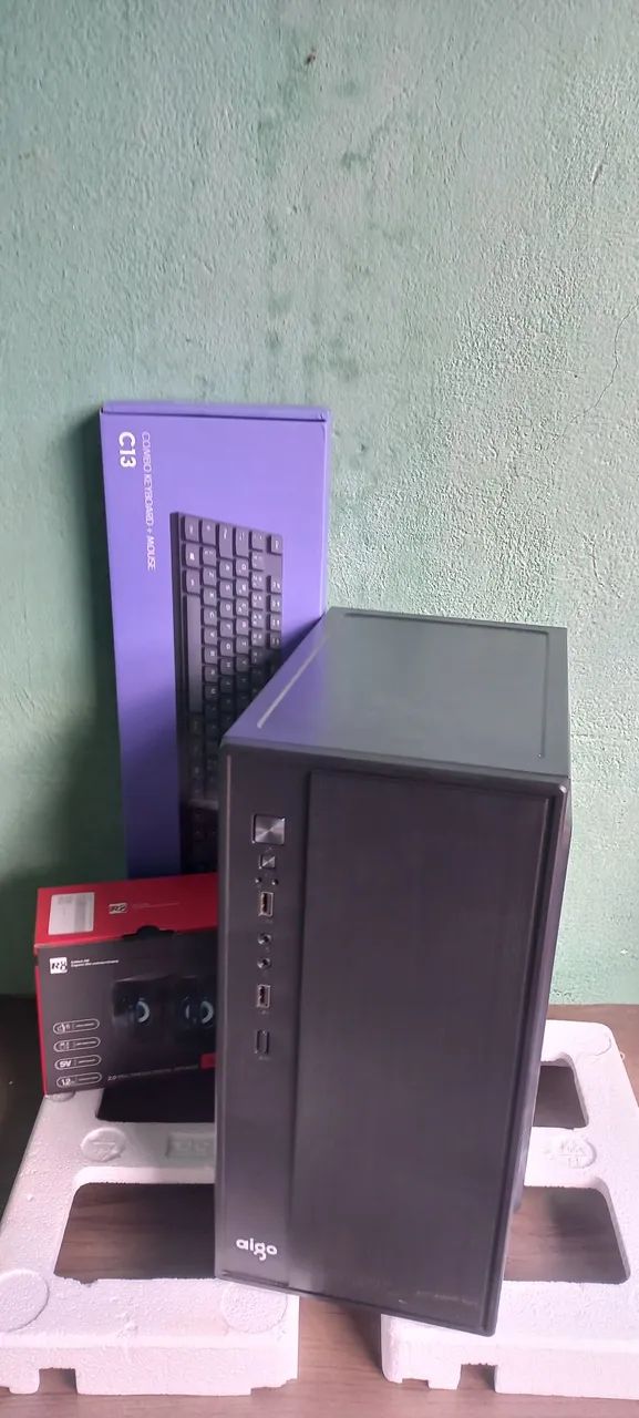 Só CPU Nova. i5. HD500gb. 8gb ram 