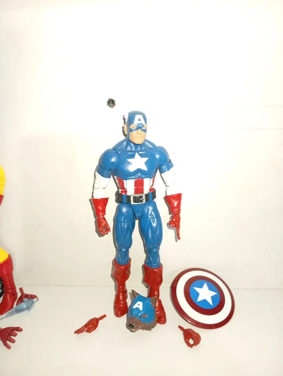 Marvel Legends Capitão América Cabeça de Lobo Onslaught BAF **SEM PEÇA**