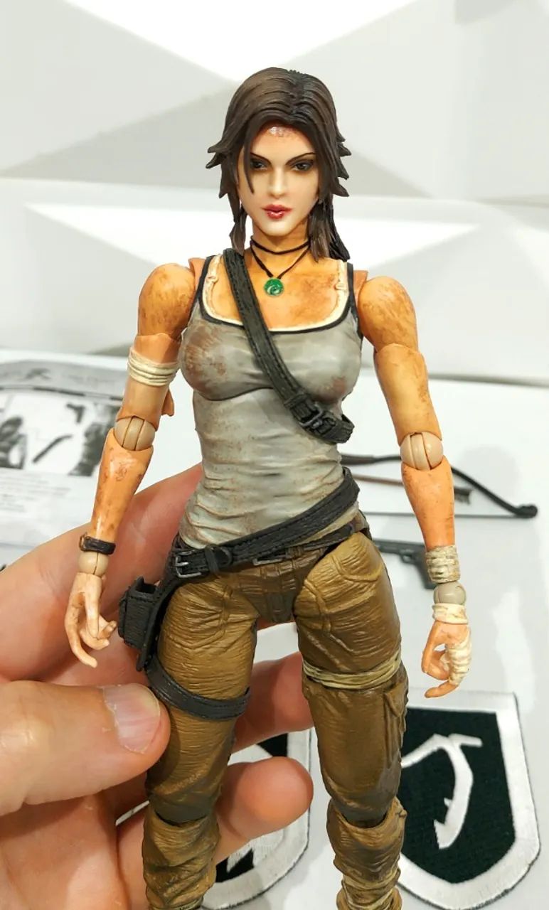 Square Enix Play Arts Kai Tomb Raider Lara Croft Original - Foto 2